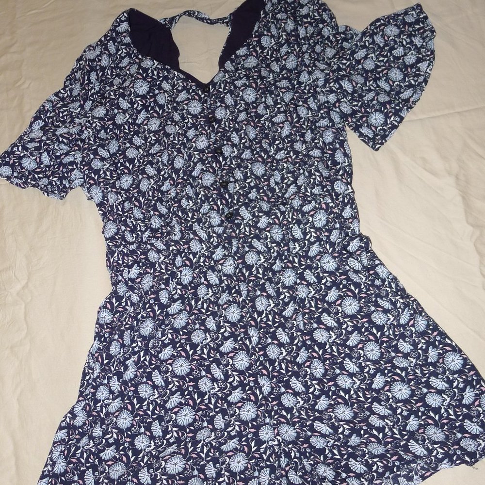 Blue Romper Size M